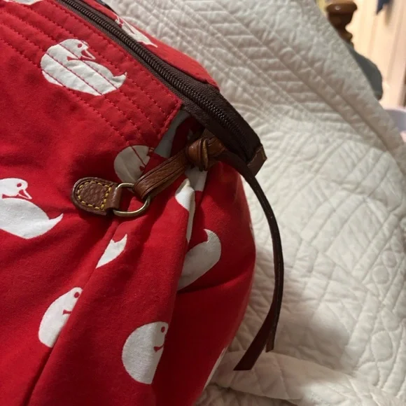 Dooney & Bourke Duck Print travel Shoulder Bag - Picture 8 of 17